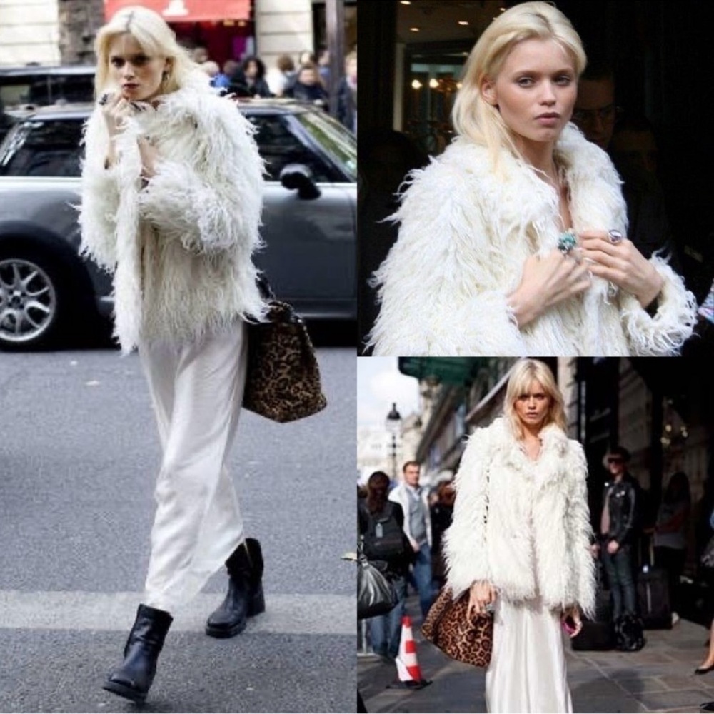 Free People Almost Famous Reversible Fur Coat XS - Picture 2 of 8